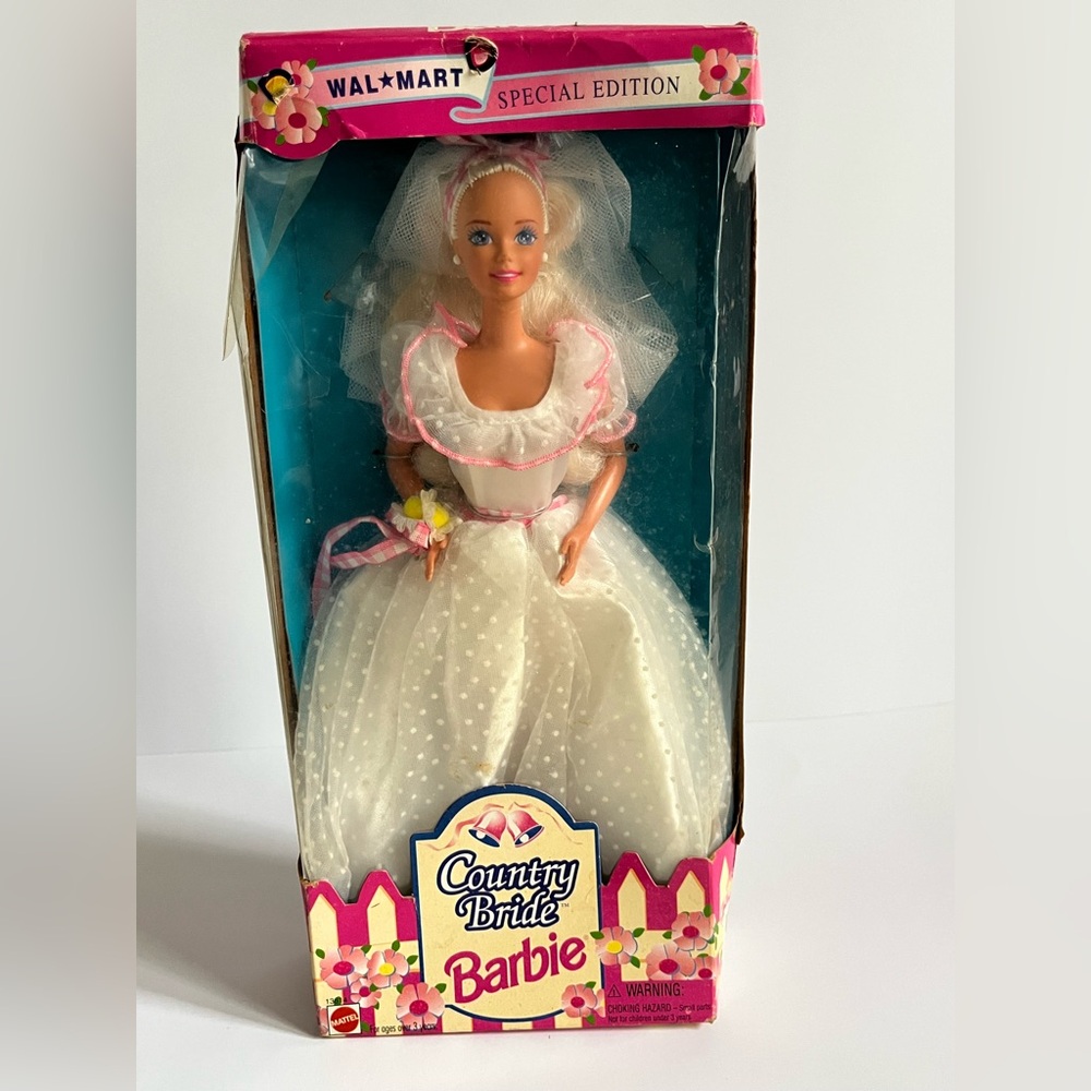 Country Bride Barbie Doll~Special Edition Barbie Country Bride